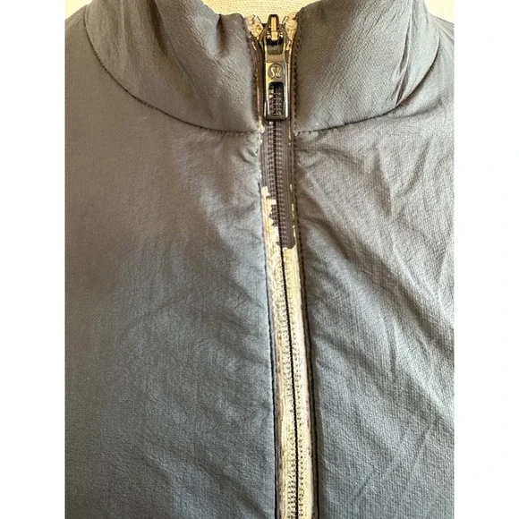 Lululemon Shell Stopper Bomber Jacket Full Zip Insulated‎ Gray XL - Picture 4 of 7